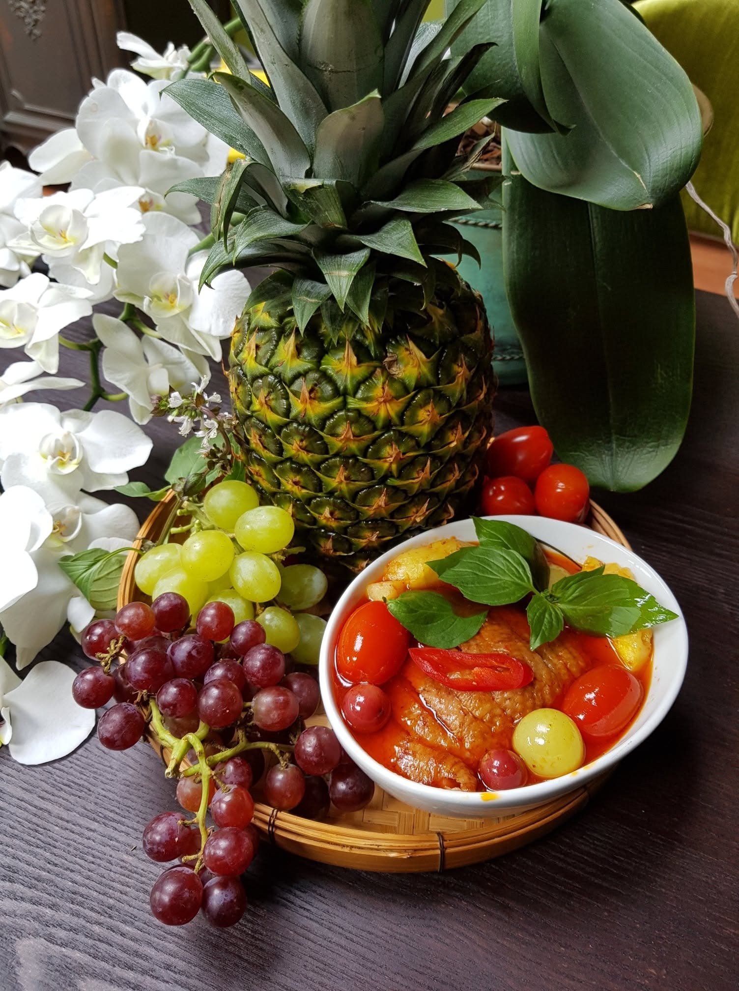 Curry ananas