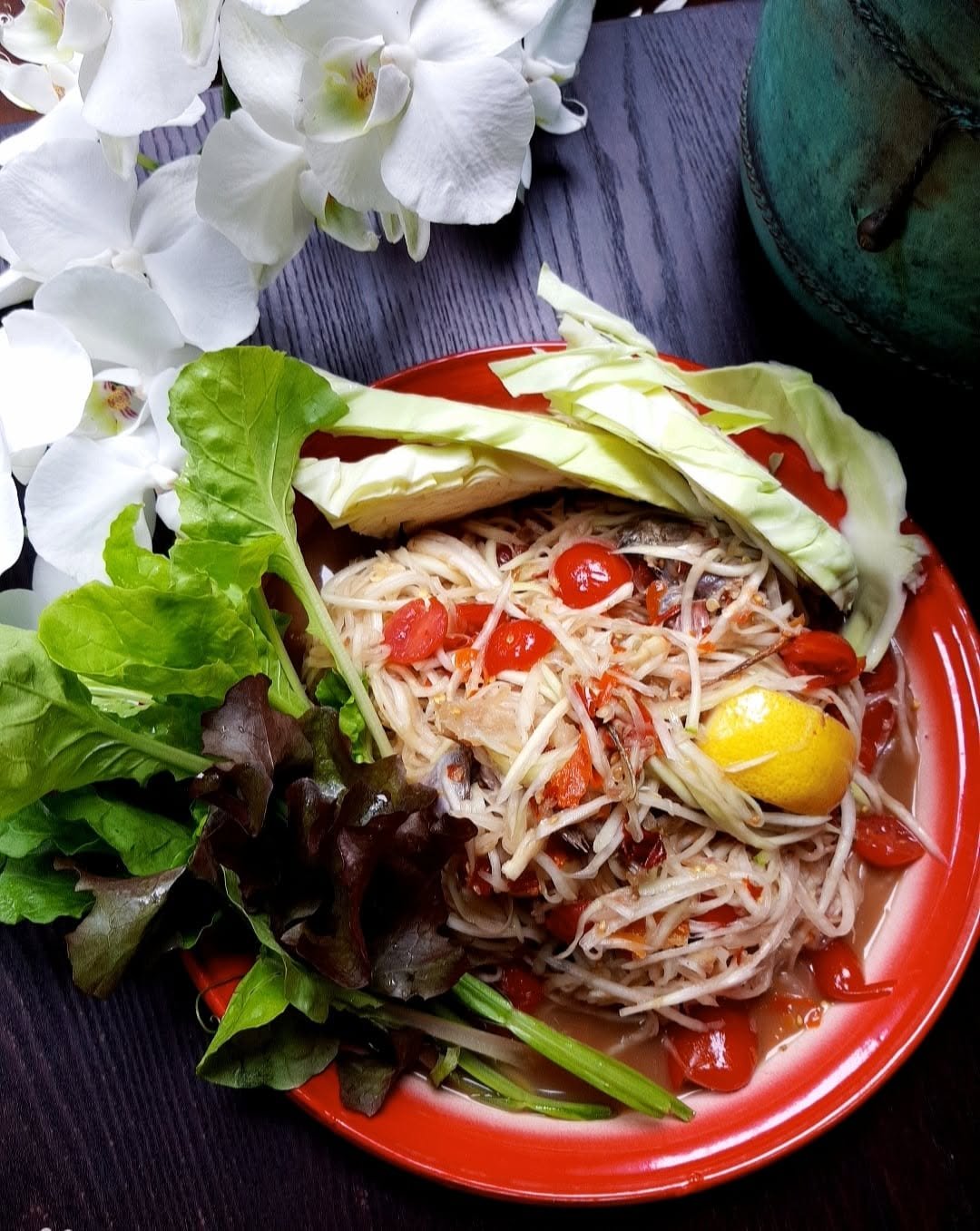 Som Tam papaye
