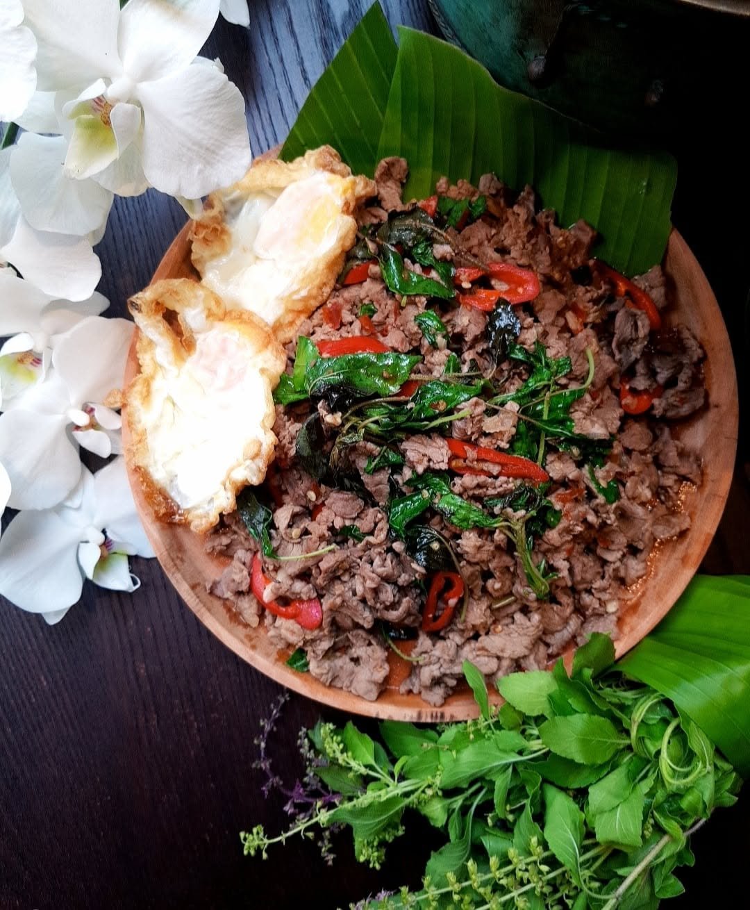 Pad Kra Pao bœuf